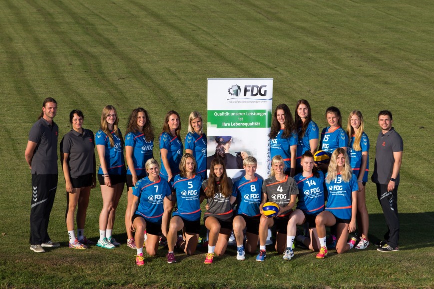 Seit Beginn des Jahres 2016 engagiert sich die FDG als Sponsorpartner der Frauenvolleyballmannschaft vom CPSV Volleys Chemnitz